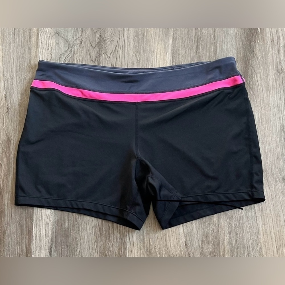 Fila Black with Pink Athletic Shorts